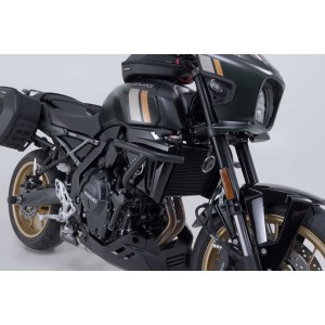 Protecciones laterales de motor Negro. Suzuki GSX-8T / TT (25-).