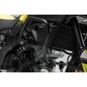 Protecciones laterales de motor Negro. Suzuki V-Strom 1000 (14-19).