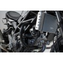 Protecciones laterales de motor Negro. Suzuki SV650 ABS (15-)/SV650 X (18-).
