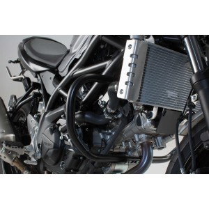 Protecciones laterales de motor Negro. Suzuki SV650 ABS (15-)/SV650 X (18-).