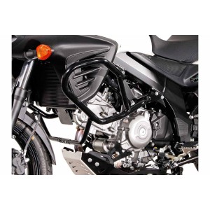 Protecciones laterales de motor Negro. Suzuki DL650 V-Strom (11-) / XT (14-).