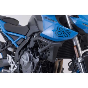 Protecciones laterales de motor Negro. Suzuki GSX-8S (22-).