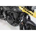 Protecciones laterales de motor Negro. Suzuki V-Strom 250 (18-21).