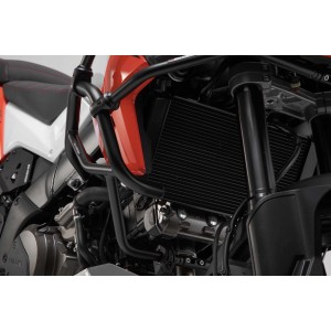 Protecciones laterales de motor Negro. Suzuki V-Strom 1050 (19-).