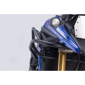 Protecciones laterales de motor Negro. Suzuki V-Strom 1050DE (21-).