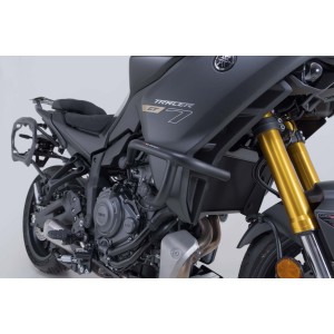 Protecciones laterales de motor Negro. Yamaha Tracer 7 / GT (25-).