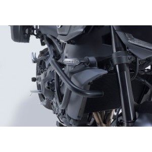 Protecciones laterales de motor Negro. Yamaha MT-09 (23-).