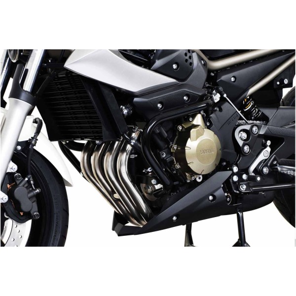 Protecciones laterales de motor Negro. Yamaha XJ 6 (08-).