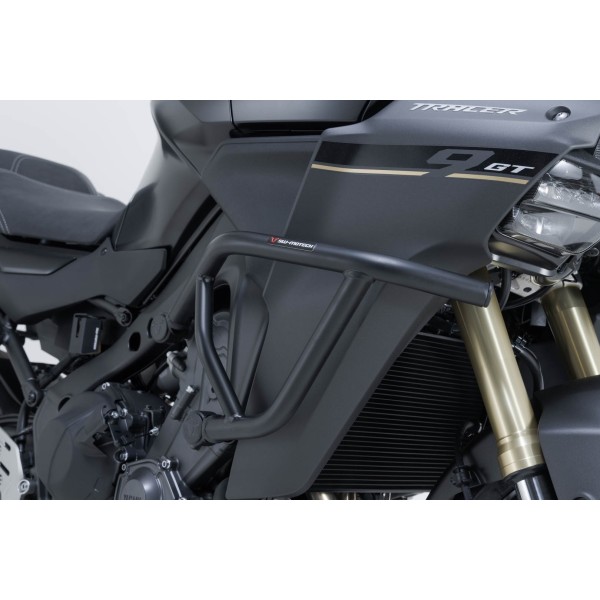 Protecciones laterales de motor Negro. Yamaha Tracer 9 GT / GT+ (24-).