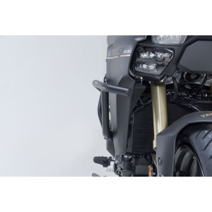 Protecciones laterales de motor Negro. Yamaha Tracer 9 GT / GT+ (24-).