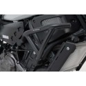 Protecciones laterales de motor Negro. Yamaha XSR700 (15-) / XSR700 XT (19-).