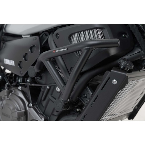 Protecciones laterales de motor Negro. Yamaha XSR700 (15-) / XSR700 XT (19-).