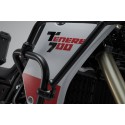 Protecciones superiores de motor Negro. Yamaha Teneré 700 (19-).