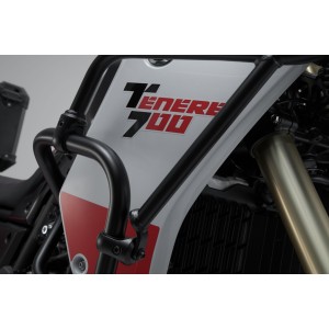 Protecciones superiores de motor Negro. Yamaha Teneré 700 (19-).