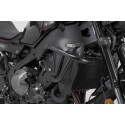 Protecciones laterales de motor Negro. Yamaha MT-09 / SP (20-), XSR900 (21-).