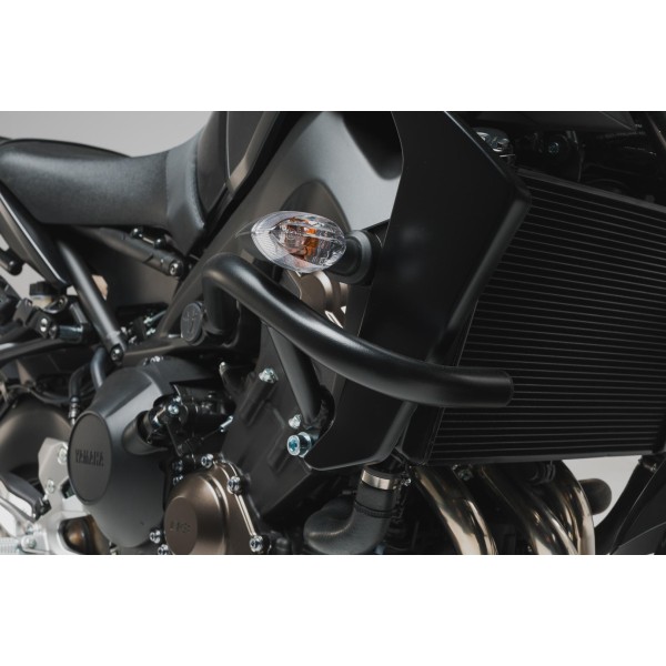 Protecciones laterales de motor Negro. Yamaha MT-09 (16-20) / SP (17-20).
