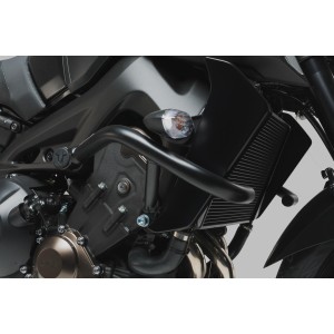 Protecciones laterales de motor Negro. Yamaha MT-09 (16-20) / SP (17-20).