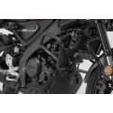 Protecciones laterales de motor Negro. Yamaha MT-125 (20-) / XSR125 (21-).