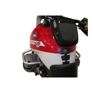 Protecciones laterales de motor Plateado. BMW R 1100 GS (94-99).