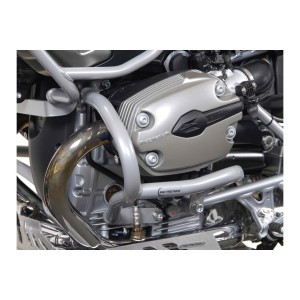 Protecciones laterales de motor Plateado. BMW R 1200 GS (04-12).