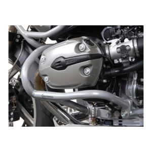 Protecciones laterales de motor Plateado. BMW R 1200 GS (04-12).