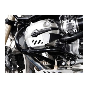 Protecciones laterales de motor Negro. BMW R 1200 GS (04-12).