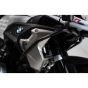 Protecciones superiores de motor Negro. BMW R 1200 GS (16-18), R 1250 GS (18-).