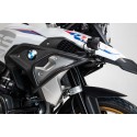 Protecciones superiores de motor Negro. BMW R 1200 GS (16-18), R 1250 GS (18-).
