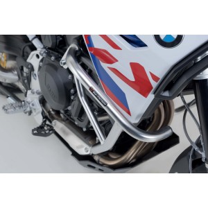 Protecciones laterales de motor Acero inoxidable. BMW F 850 GS, F 800/900 GS.