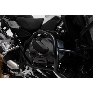 Protecciones laterales de motor Negro. BMW R 1250 GS (18-), R1250 R/RS (18-).