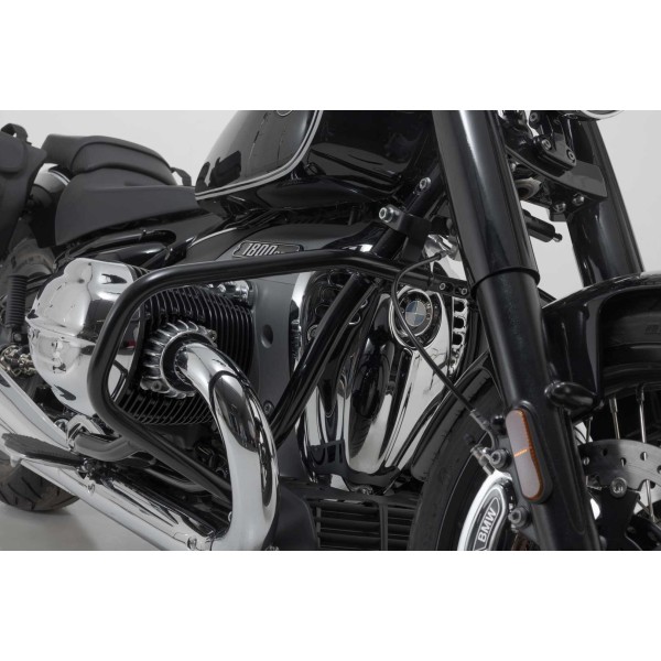 Protecciones laterales de motor Negro. BMW R18 (20-).