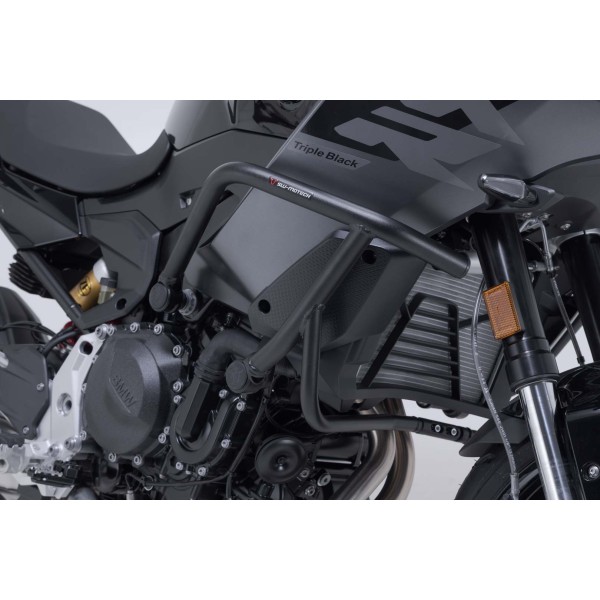 Protecciones laterales de motor Negro. BMW F 900 XR (19-).