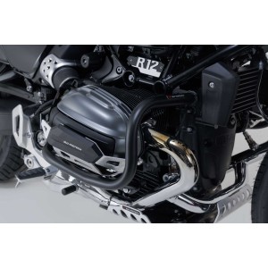 Protecciones laterales de motor Negro. BMW R12 / G/S, R12 nineT.