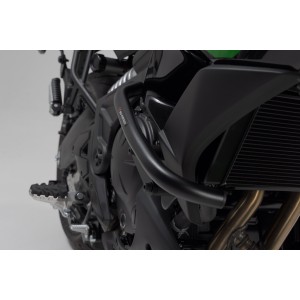 Protecciones laterales de motor Negro. Kawasaki Versys 650 (14-).