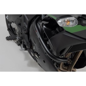 Protecciones laterales de motor Negro. Kawasaki Versys 650 (14-).