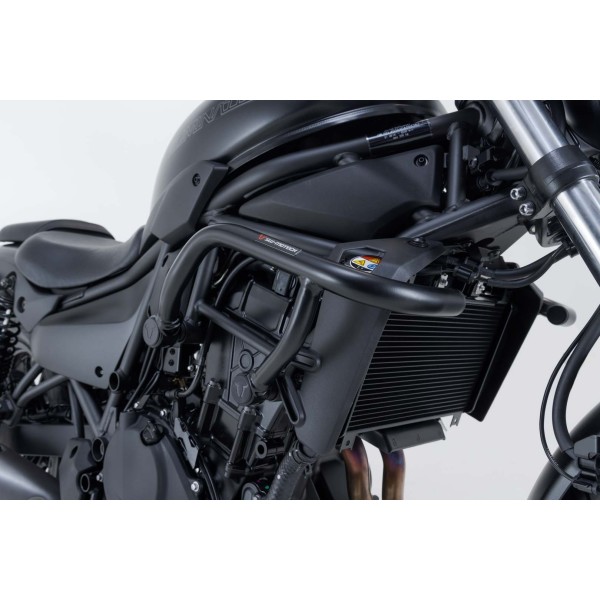 Protecciones laterales de motor Negro. Kawasaki Eliminator 500 (23-).