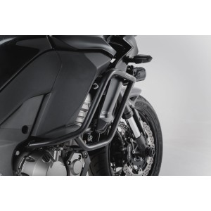 Protecciones laterales de motor Negro. Kawasaki Versys 1000 (15-18).