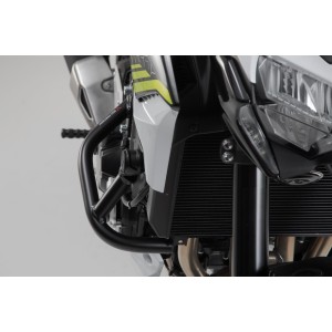 Protecciones laterales de motor Negro. Kawasaki Z900 (16-).