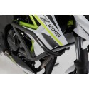 Protecciones laterales de motor Negro. Kawasaki Z125 (18-).