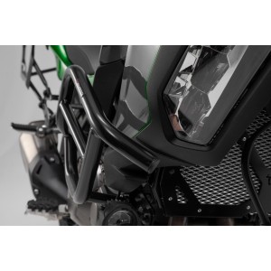 Protecciones laterales de motor Negro. Kawasaki Versys 1000 (18-) / 1100 (24-).