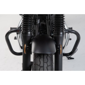 Protecciones laterales de motor Negro. Kawasaki W800 Street/ Cafe (18-).