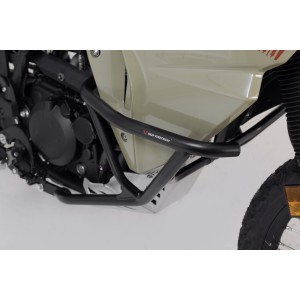 Protecciones laterales de motor Negro. Kawasaki KLR 650 (22-).