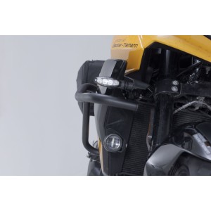 Protecciones laterales de motor Negro. Triumph Tiger 800 Sport (24-).