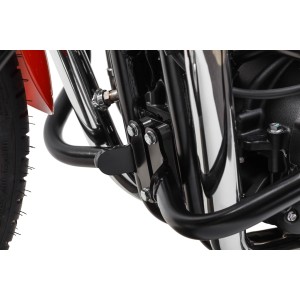 Protecciones laterales de motor Negro. Triumph Thruxton, Bonneville (04-16).