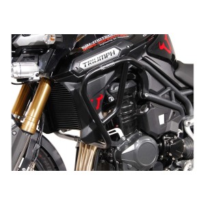 Protecciones laterales de motor Negro. Triumph Tiger 1200 Explorer (11-15).
