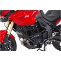 Protecciones laterales de motor Negro. Triumph Tiger 1050 (06-12) / SE (11-12).