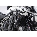 Protecciones laterales de motor Negro. Triumph Tiger 1200 / Explorer (15-).