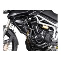 Protecciones laterales de motor Negro. Triumph Tiger 800 / 800 XC (10-14).
