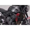 Protecciones laterales de motor Negro. Triumph Trident 660 (21-).