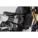 Protecciones laterales de motor Negro. Triumph Scrambler 1200 (21-).
